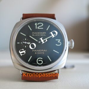 Panerai Radiomir Black Seal 8 Days PAM 609 R Series