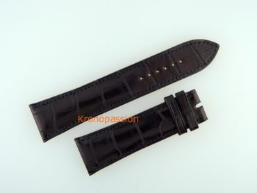 Parmigiani Black Alligator Strap made by Hermes