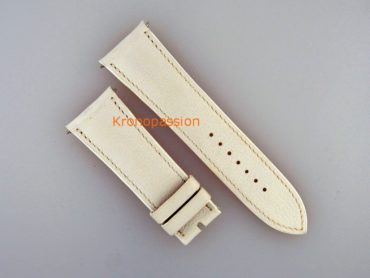 Parmigiani White Calf Strap Strap made by Hermes 23mm