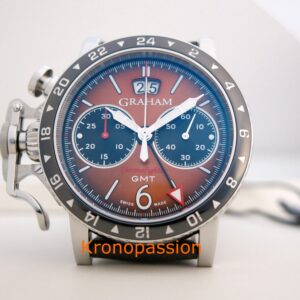 Graham Chronofighter Vintage GMT Brown Dial
