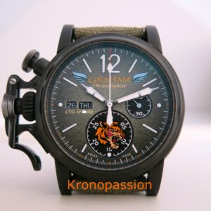 Graham Chronofighter Vintage Green Flying Tigers Limited Edition