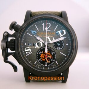 Graham Chronofighter Vintage Green Flying Tigers Limited Edition