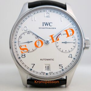 IWC Portuguese 7 Days Power Reserve Stainless Steel IW5007-12