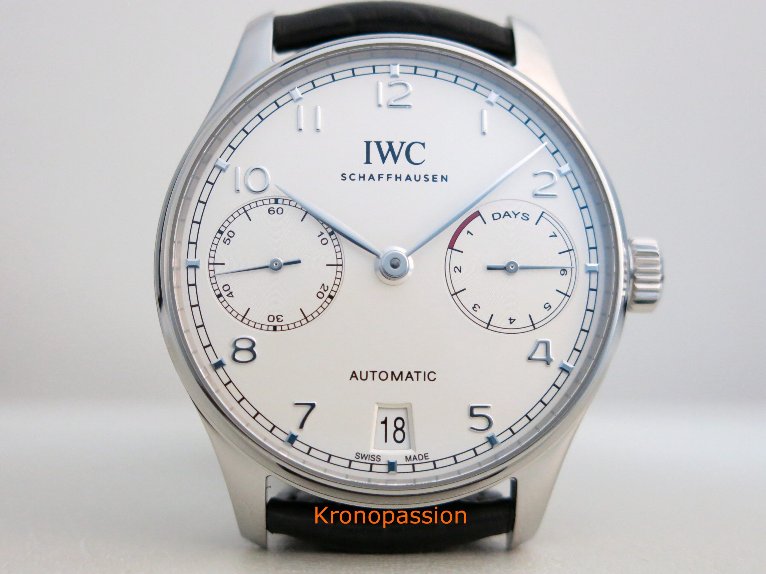 IWC Portuguese 7 Days Power Reserve Stainless Steel IW5007-12